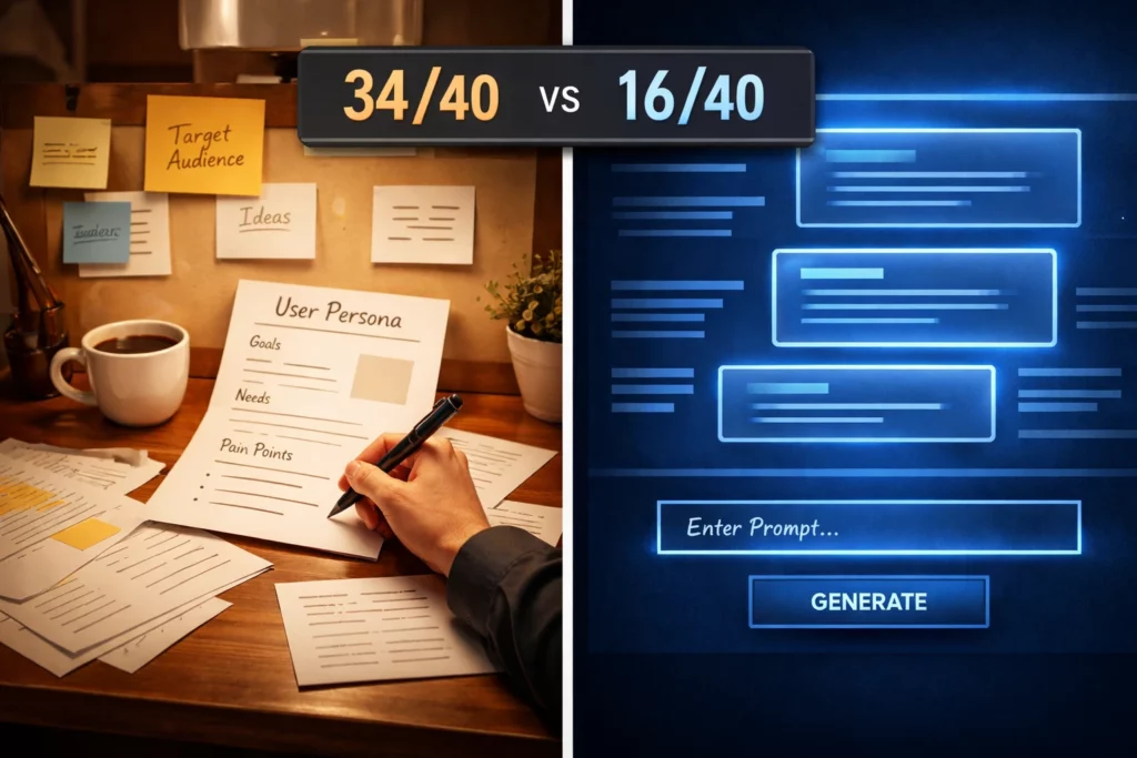 Comparaison copywriter humain vs skill IA GitHub - résultats test page de vente