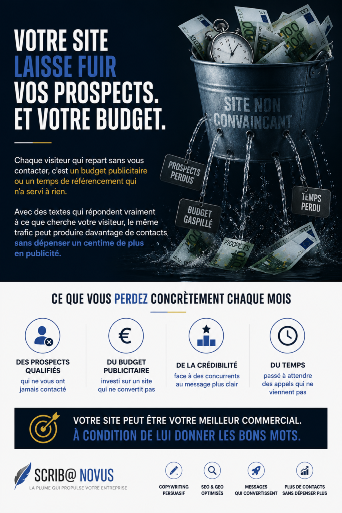 Pourquoi mon site ne me rapporte pas de clients?